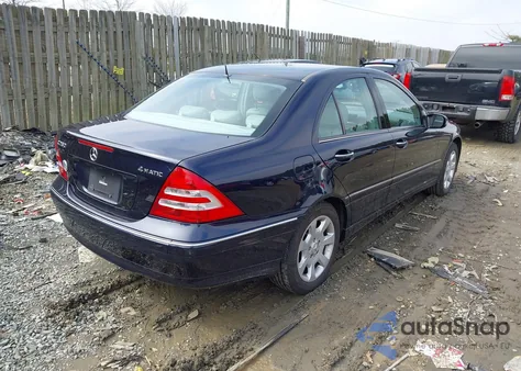 2006 Mercedes-Benz C 280 Luxury 4Matic from USA, damaged, VIN WDBRF92H56F775850